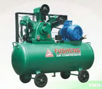 รูปตัวอย่าง **ปั๊มลมฟูเช็ง รุ่นแรงดันสูง FU SHENG 3 แรงม้า รุ่น HTA65H/245L/380V